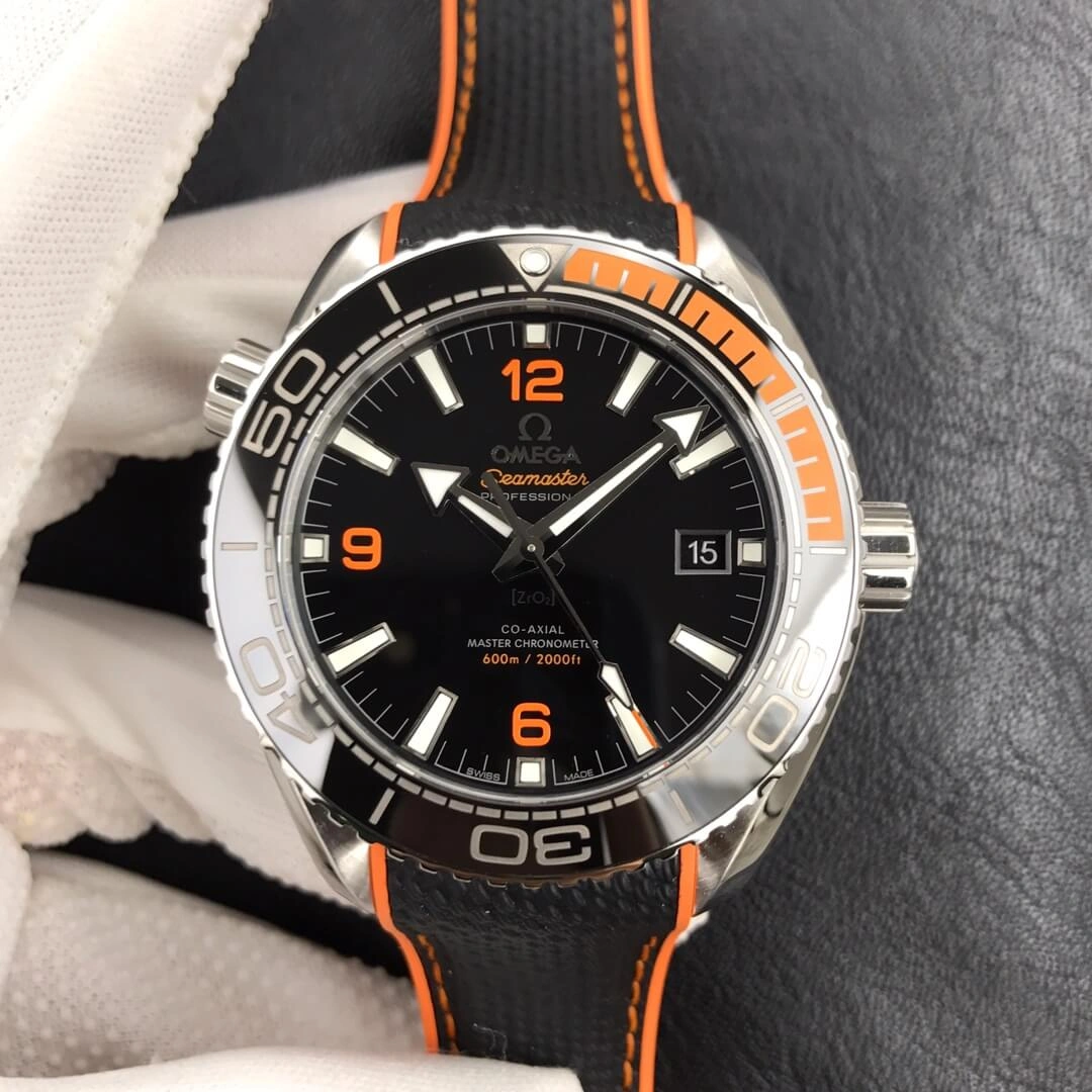 Omega Seamaster 215.32.44.21.01.001 VS Factory 1:1 Best Edition Replica Watch Black Strap